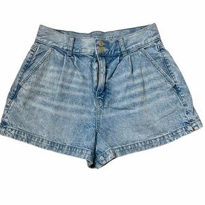 American Eagle Outfitters Light Blue High Waist Shorts